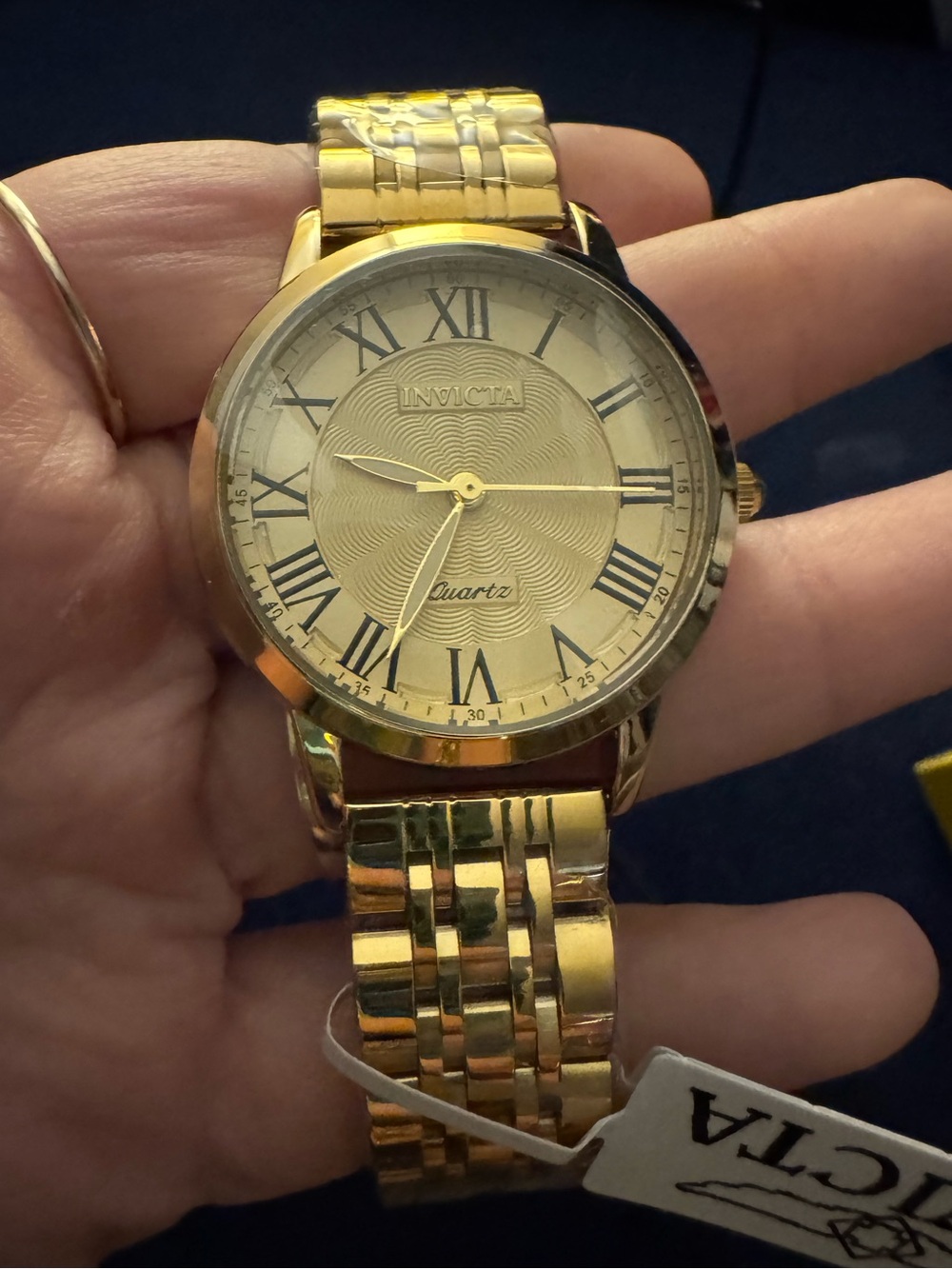 NEW in box Invicta Wildflower Sloane Women’s Gold Watch 34mm 69311